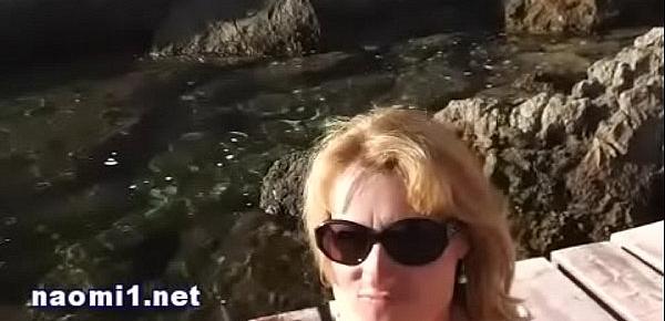  beach sex from Ibiza with Naomi Nico